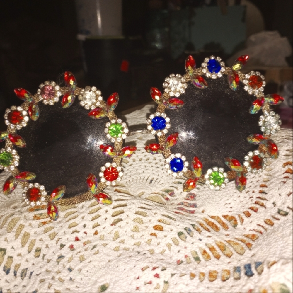Rhinestone Sunglasses